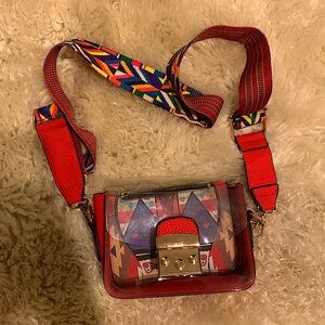 Crossbody bag + Matching Card/Coin Wallet handcrafted in Korea